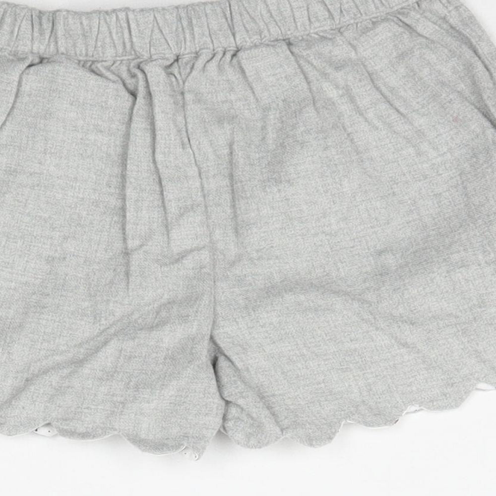Mothercare Girls Grey   Sweat Shorts Size 3-4 Years