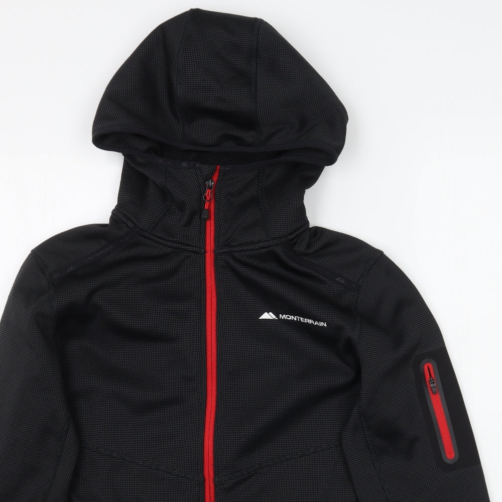 Monterrain Mens Black   Jacket  Size M