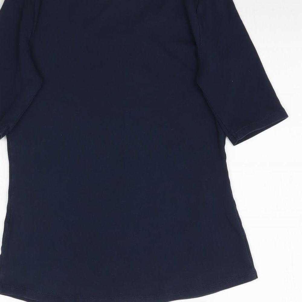 Marks and Spencer Womens Blue   Basic T-Shirt Size 12