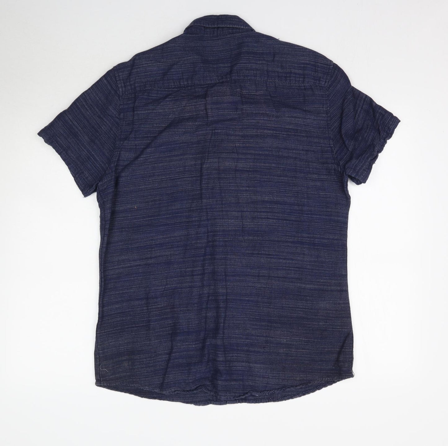 F&F Mens Blue    Button-Up Size M