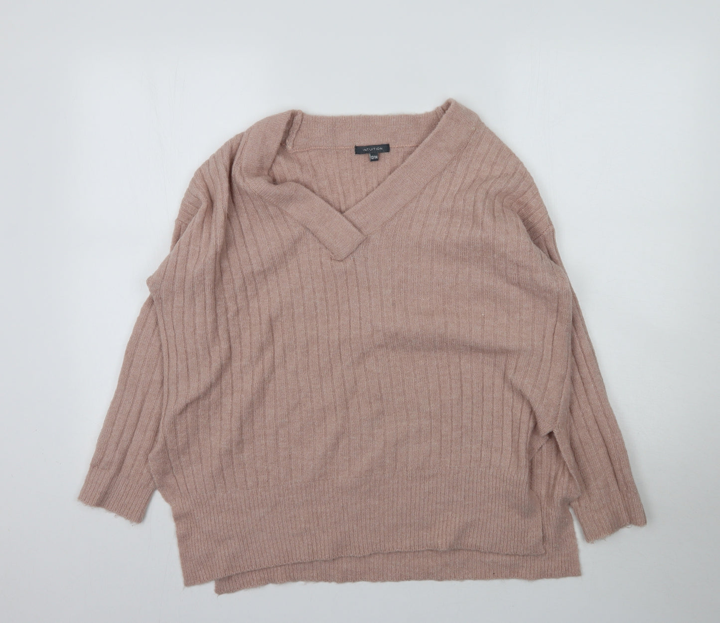 Intuition Womens Pink   Pullover Jumper Size 12