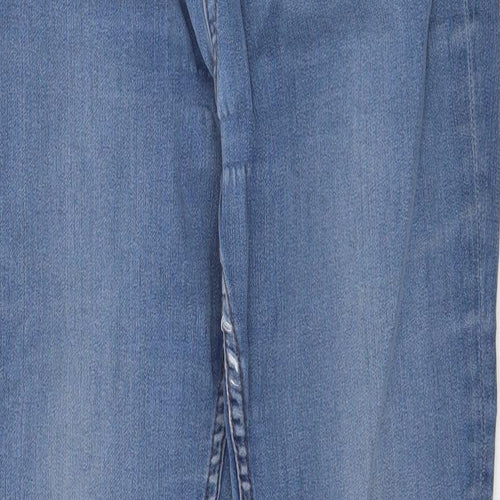 Preworn Womens Blue  Denim Skinny Jeans Size 32 in L30 in