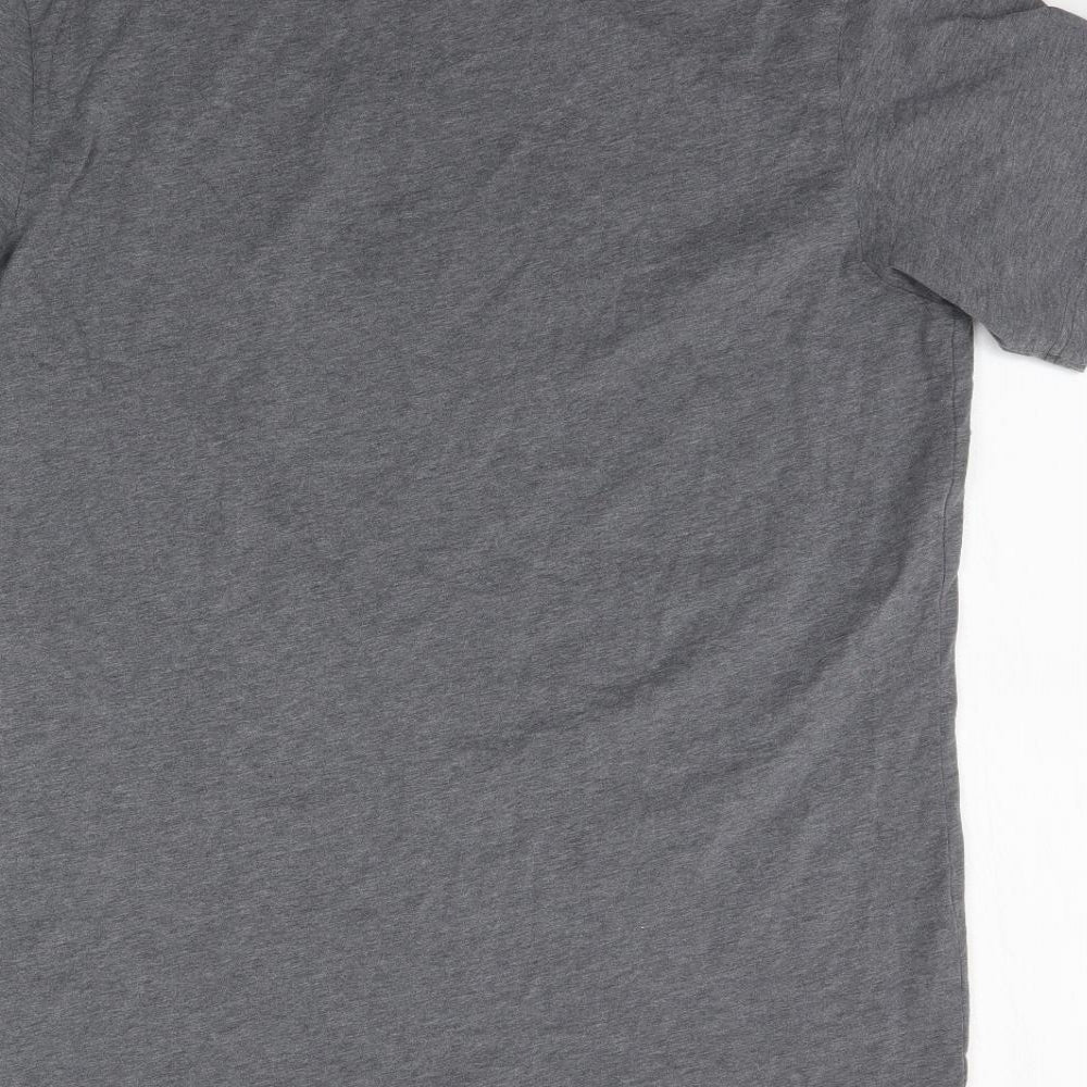 Wood Wood Mens Grey    T-Shirt Size M