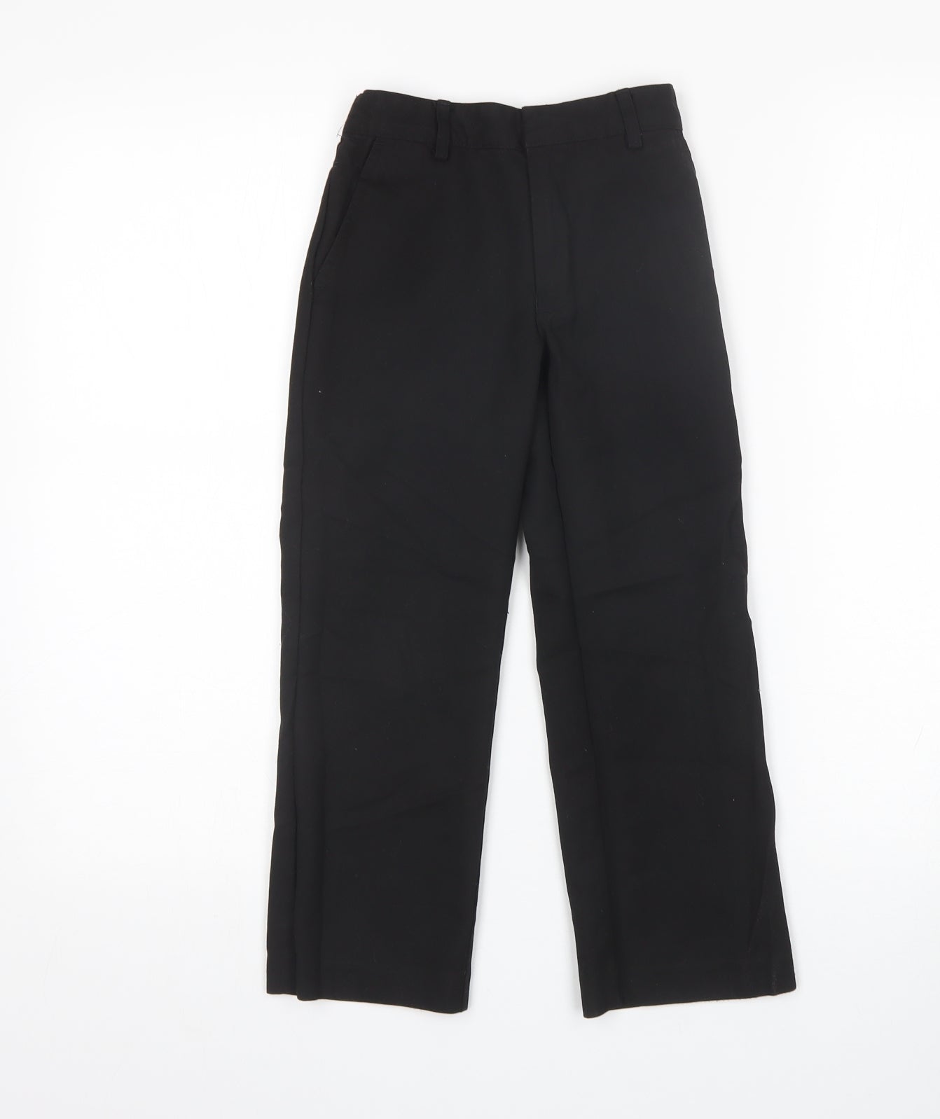 David Luke Boys Black   Dress Pants Trousers Size 6-7 Years - school Wear