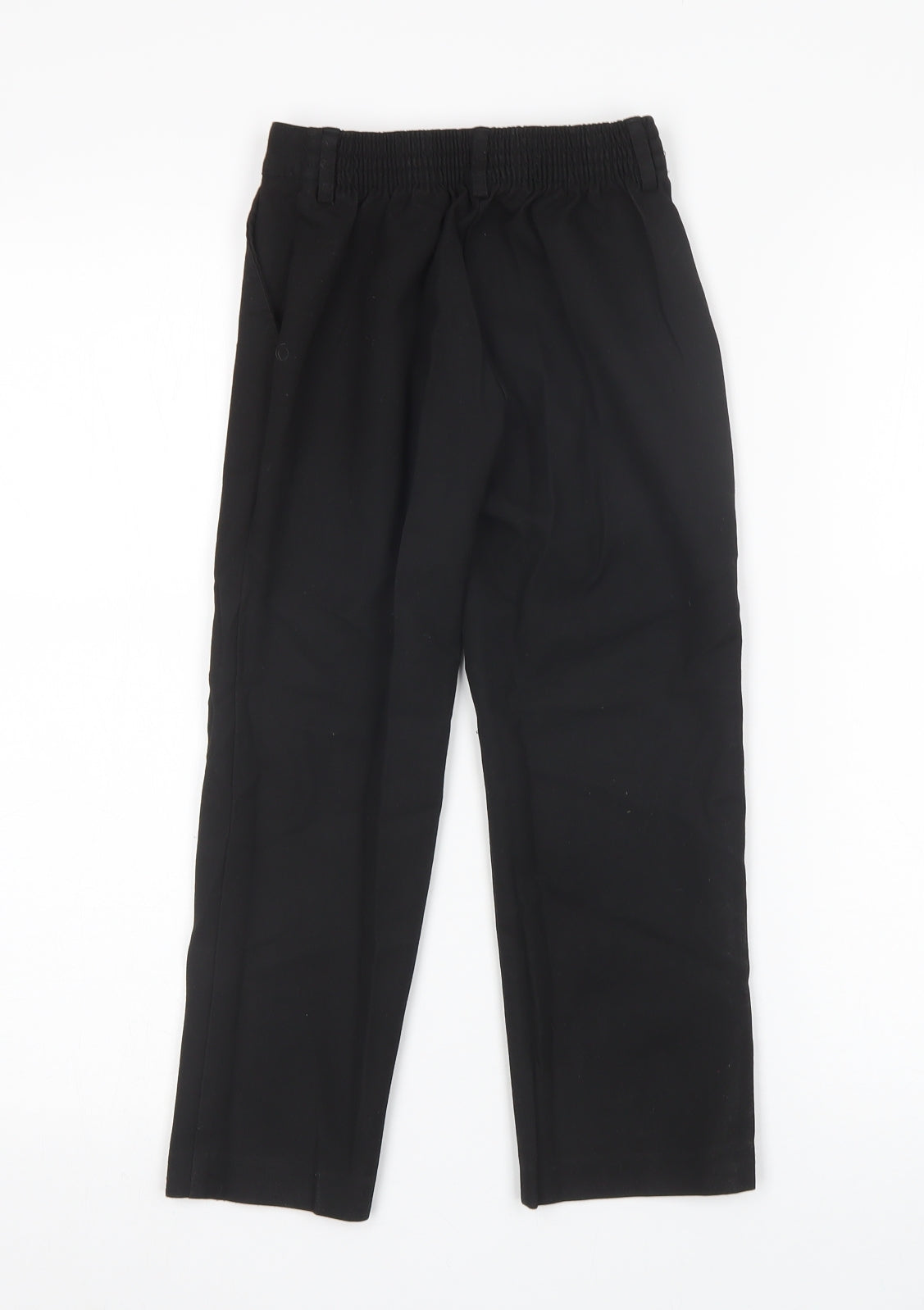 David Luke Boys Black   Dress Pants Trousers Size 6-7 Years - school Wear