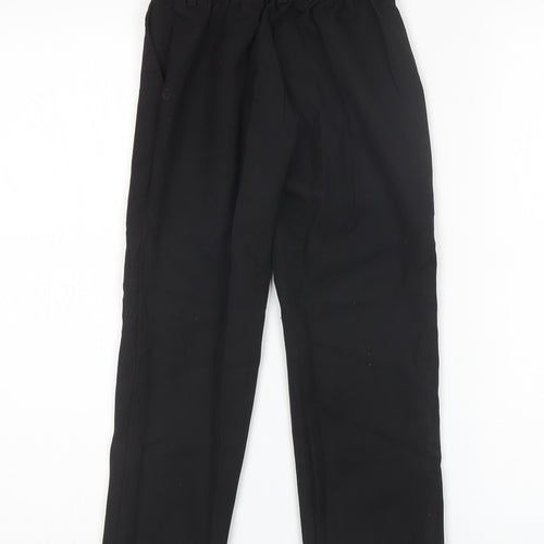 David Luke Boys Black   Dress Pants Trousers Size 6-7 Years - School Wear