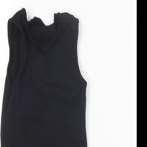 George Girls Black   Basic Tank Size 6-7 Years