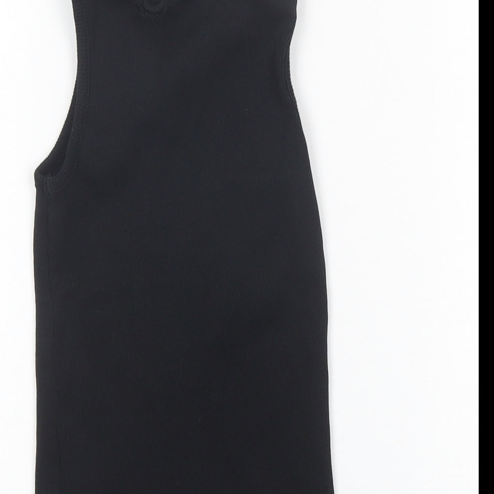 George Girls Black   Basic Tank Size 6-7 Years