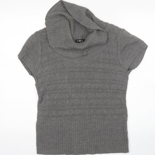 C.M.D Womens Grey   Pullover Jumper Size 12