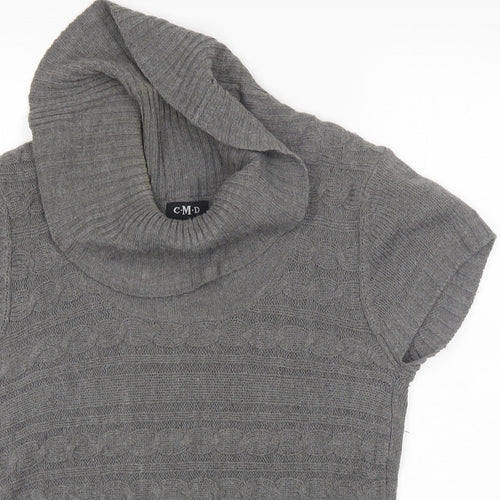 C.M.D Womens Grey   Pullover Jumper Size 12