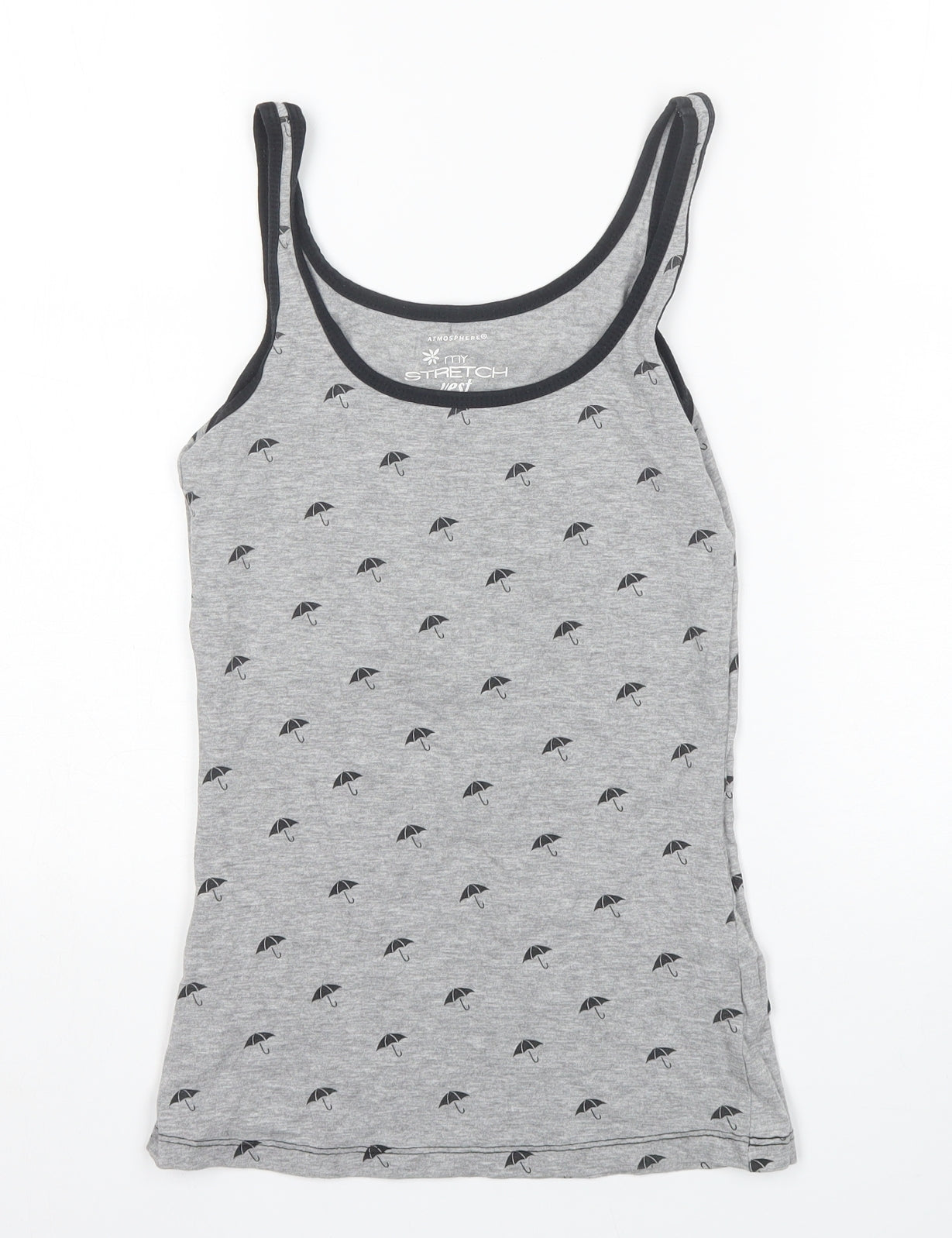 Atmosphere Womens Grey   Basic Tank Size 6