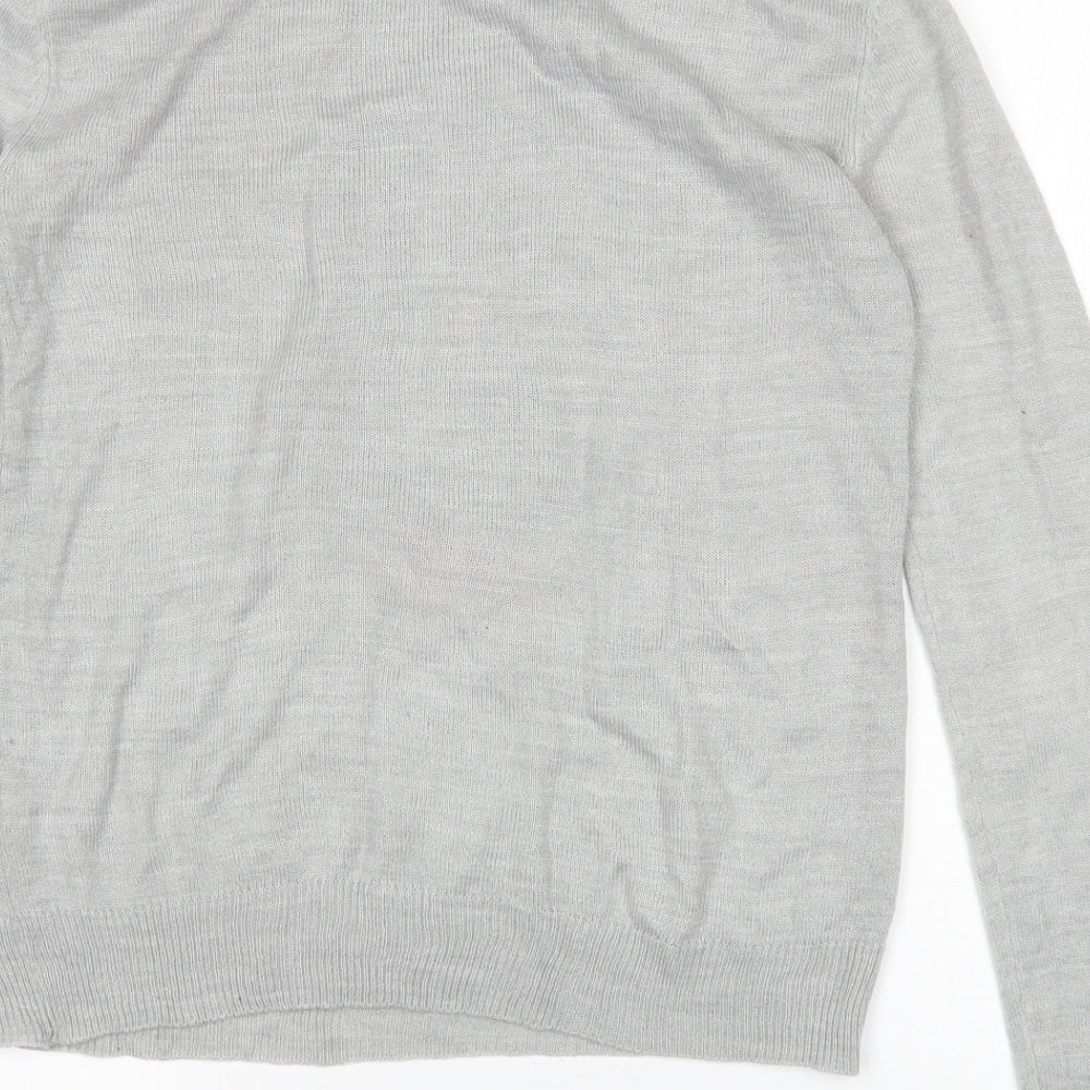 Primark Womens Grey   Pullover Jumper Size 2XS
