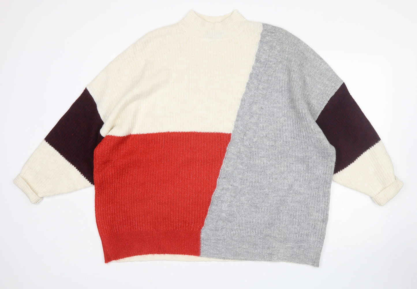 F&F Womens Multicoloured   Pullover Jumper Size 18