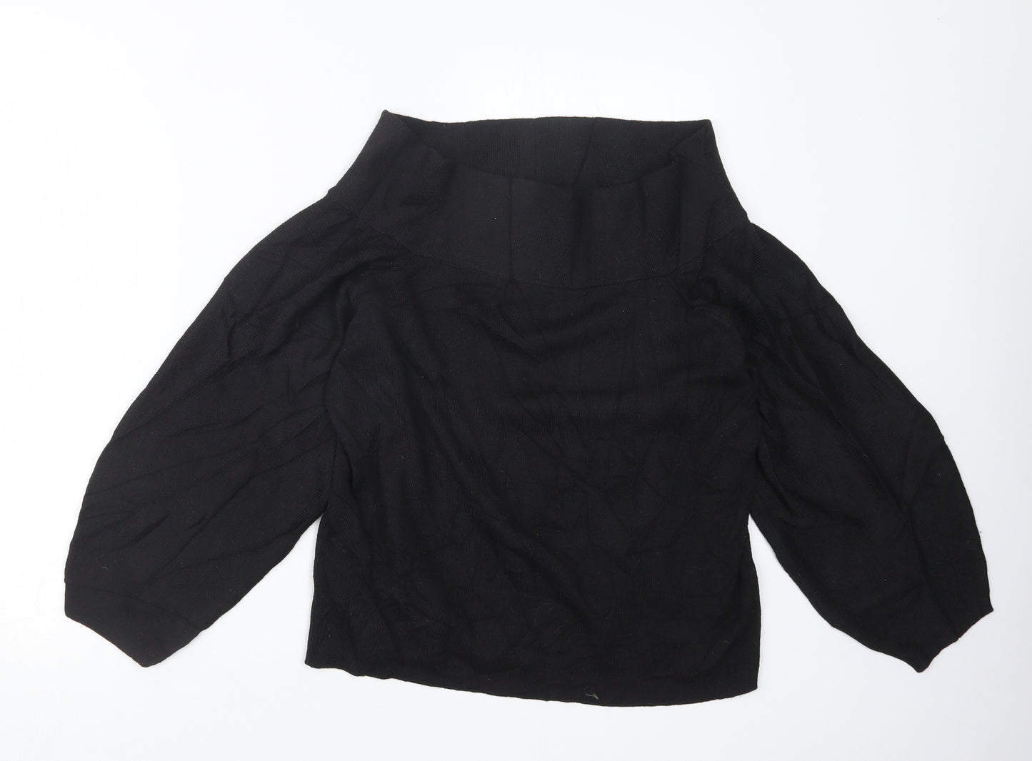 H&M Womens Black   Pullover Jumper Size M