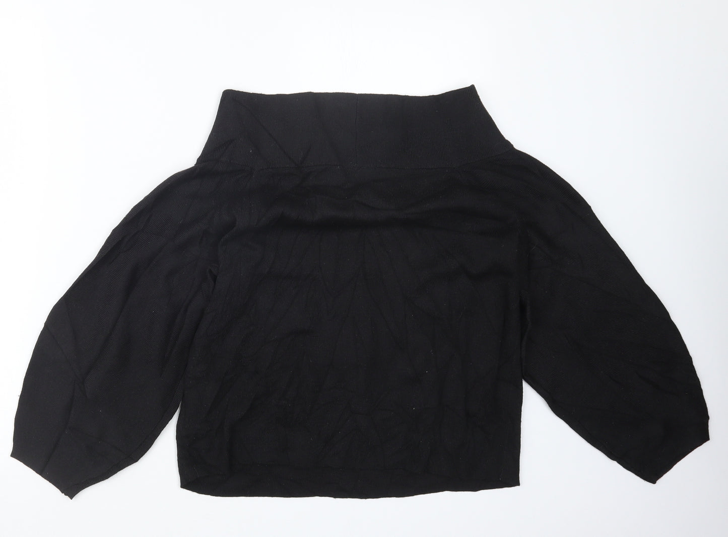 H&M Womens Black   Pullover Jumper Size M