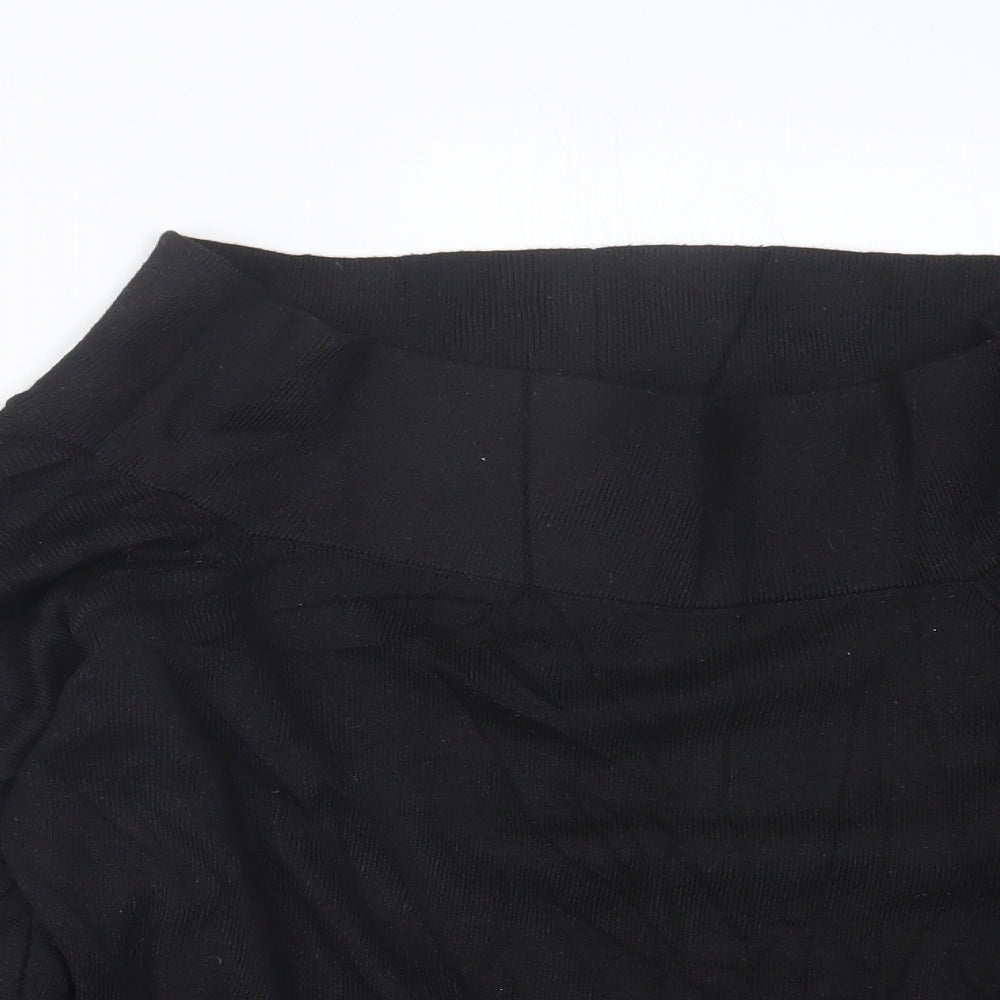 H&M Womens Black   Pullover Jumper Size M