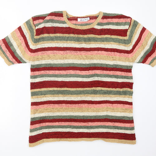 Damart Womens Red   Pullover Jumper Size 16