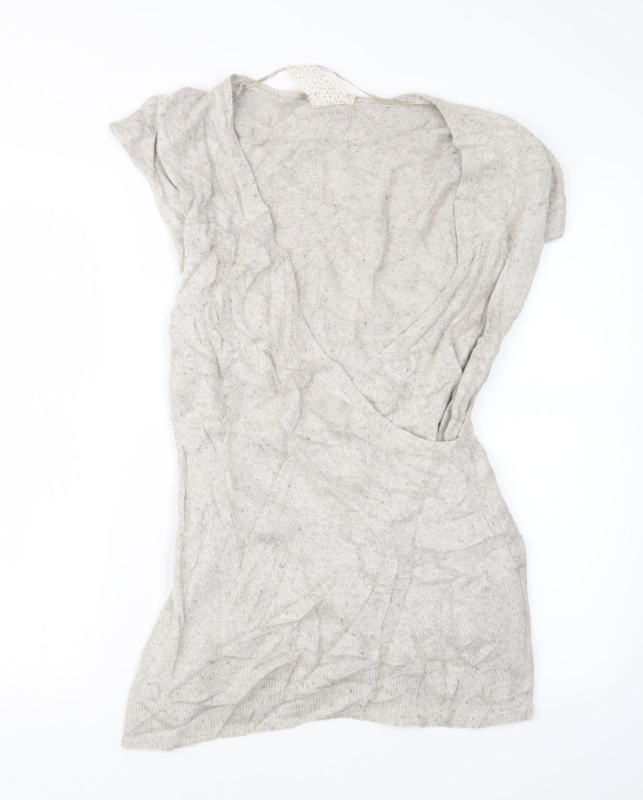 White Stuff Womens Grey  Knit Pullover Jumper Size 10