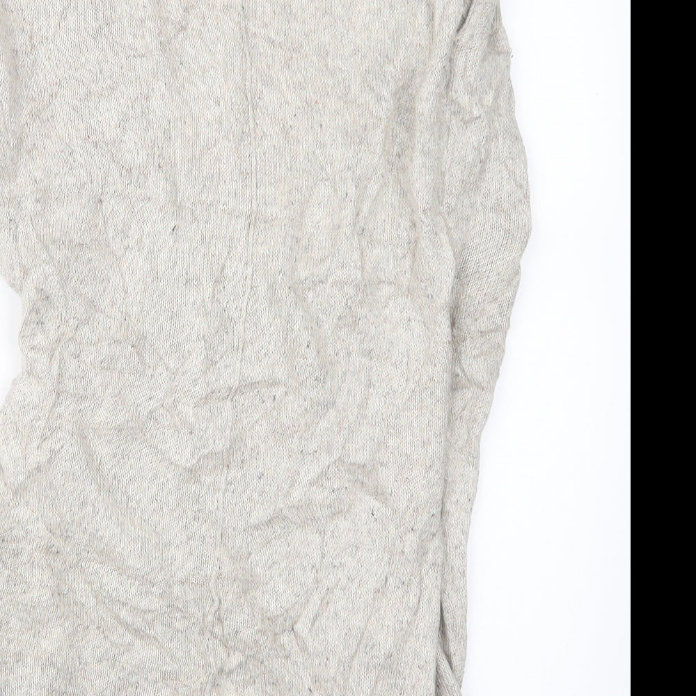 White Stuff Womens Grey  Knit Pullover Jumper Size 10