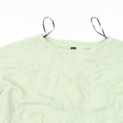 Divided by H&M Womens Green   Pullover Jumper Size XS