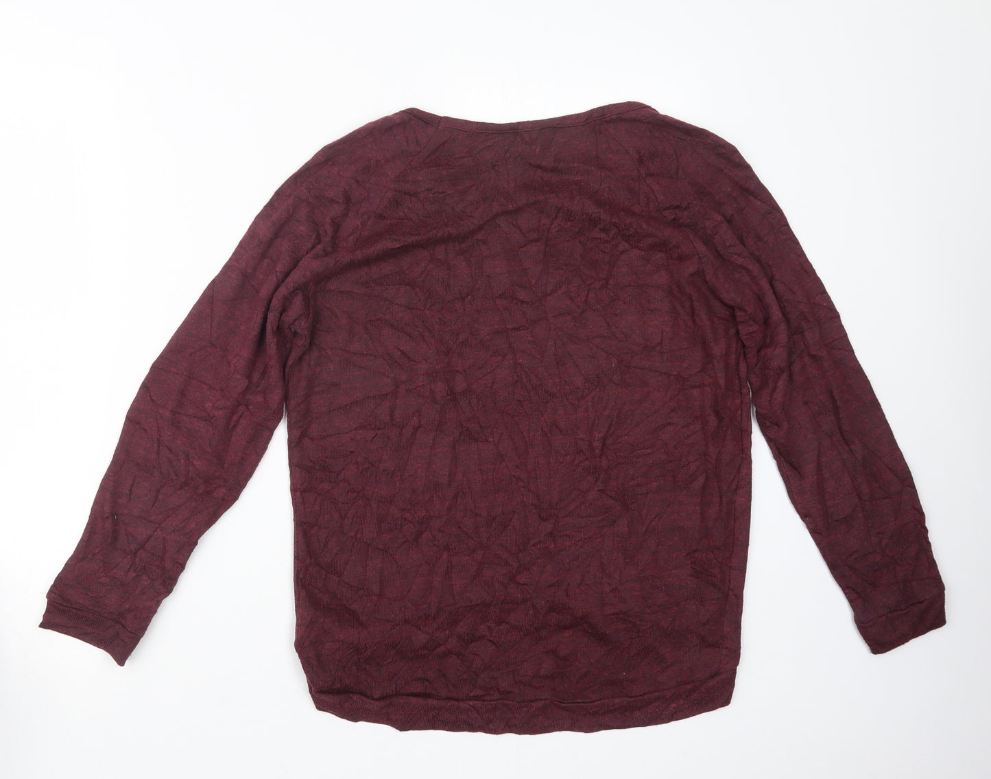 Dorothy Perkins Womens Purple  Knit Pullover Jumper Size 10