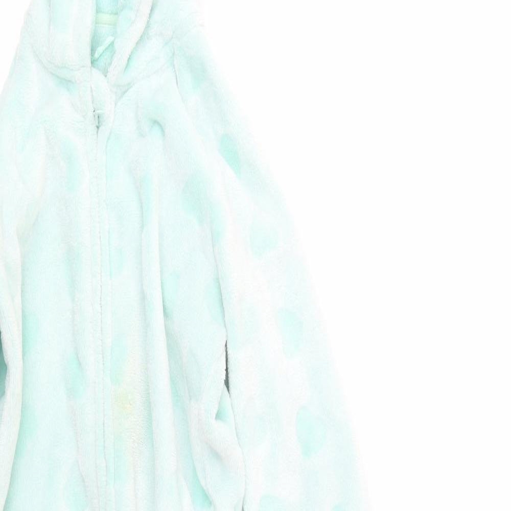 George Girls Green Geometric  Top One Piece Size 8-9 Years