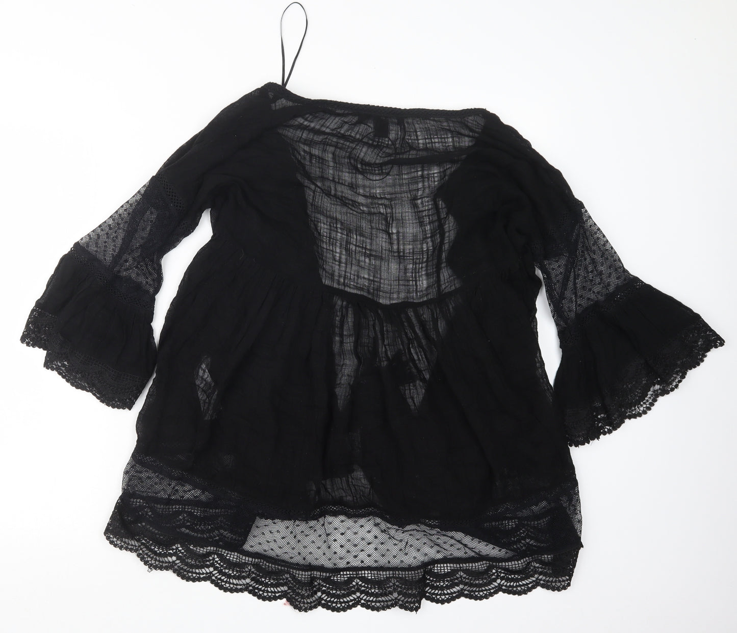 Primark Womens Black   Cardigan Jumper Size 10