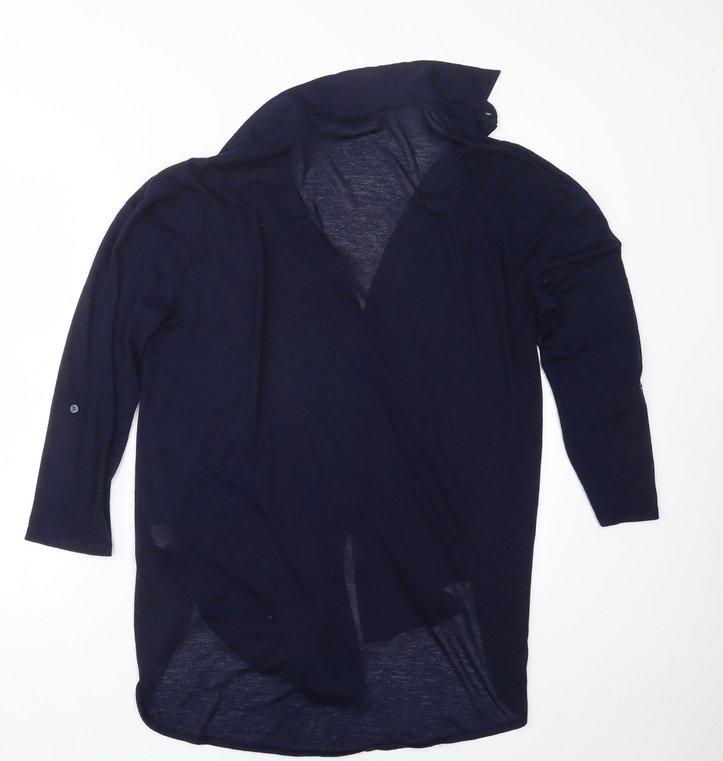 Atmosphere Womens Blue   Basic Button-Up Size 10