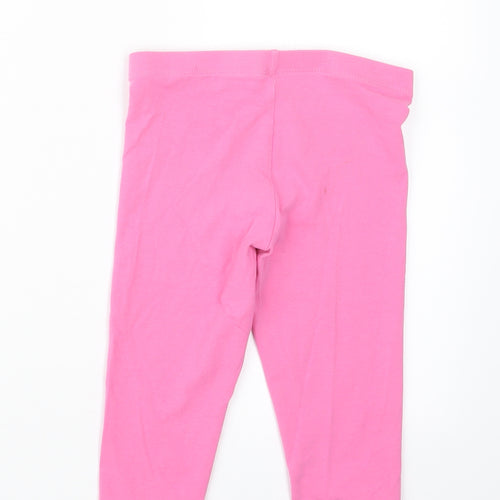 George Girls Pink   Carrot Trousers Size 6-7 Years