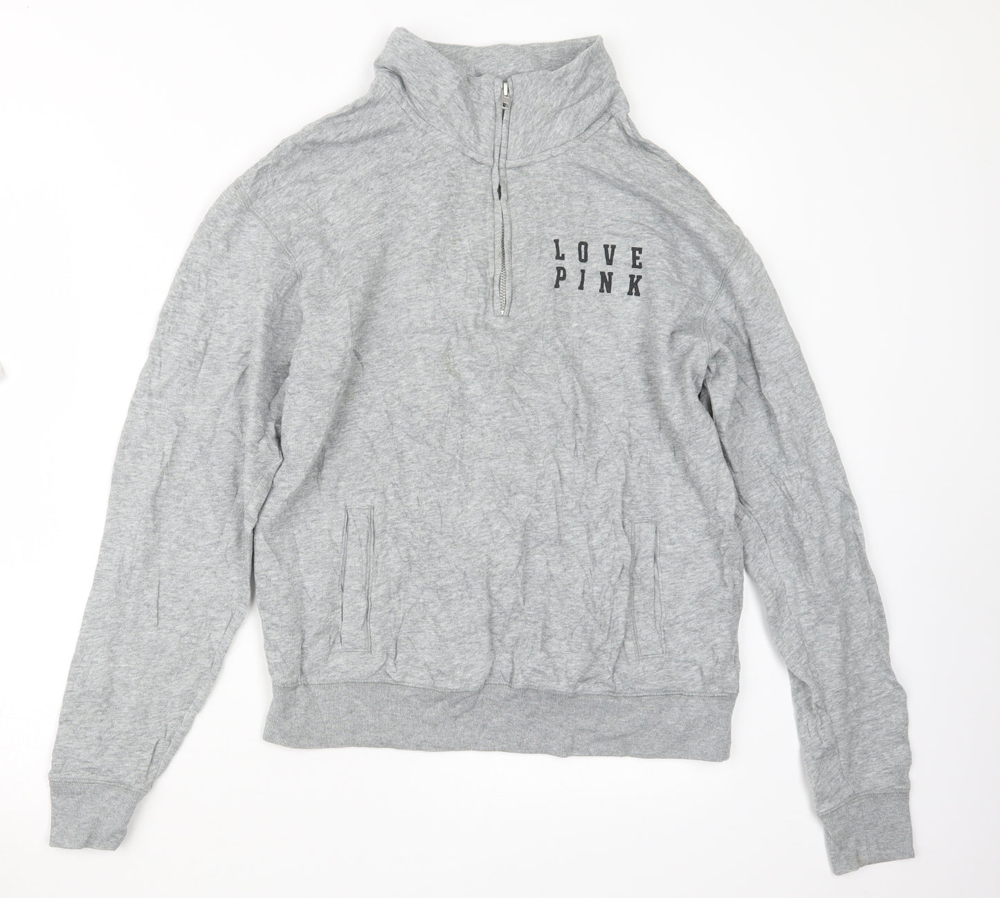 Victoria's Secret Womens Grey   Pullover Sweatshirt Size XS