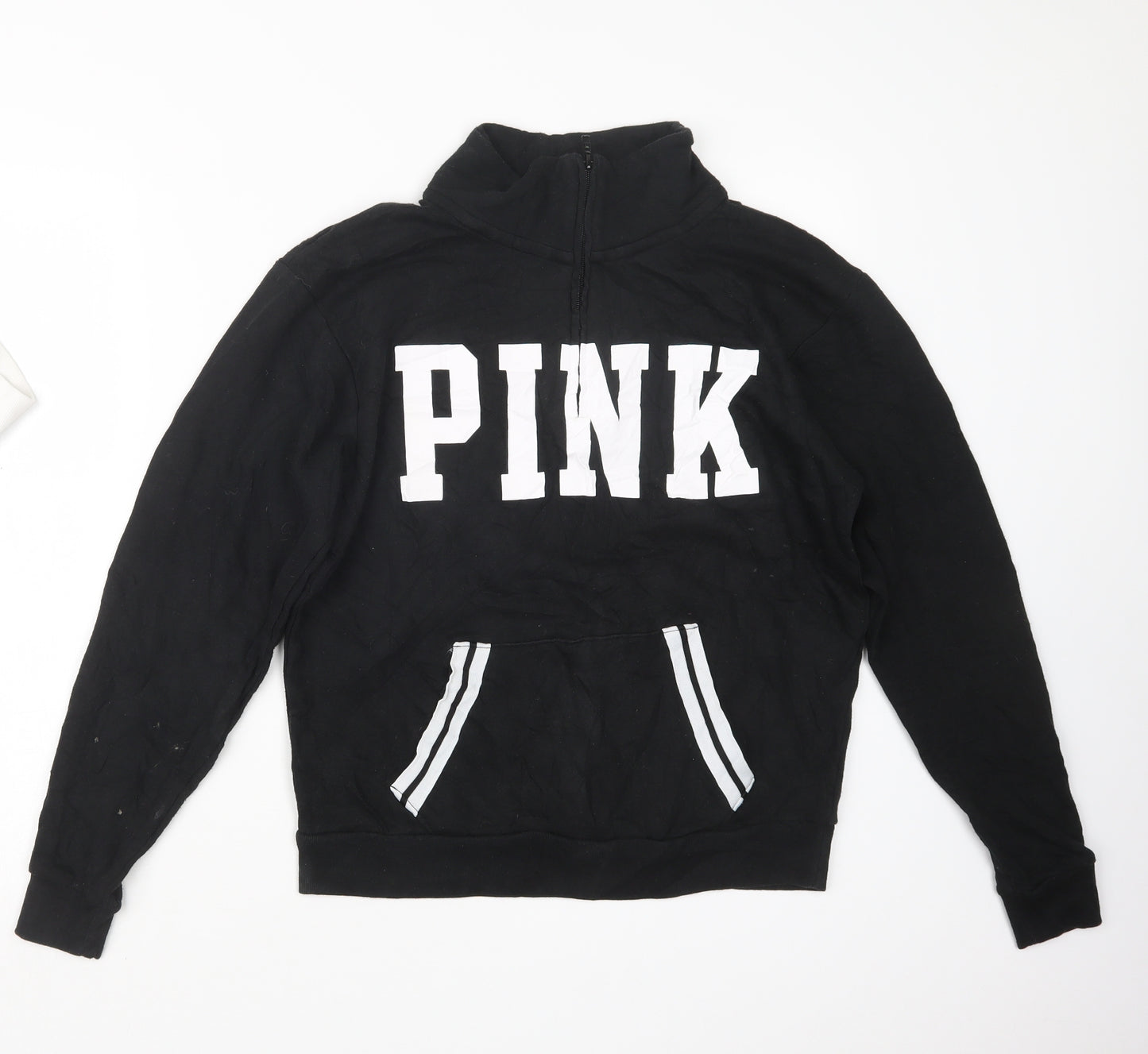Victoria's Secret Womens Black   Pullover Sweatshirt Size XS