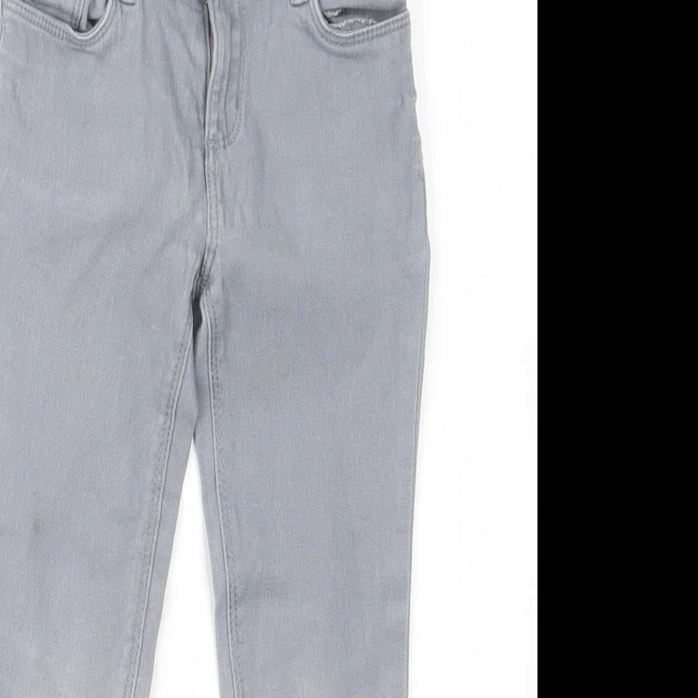 Denim Co. Boys Grey  Denim Straight Jeans Size 5-6 Years