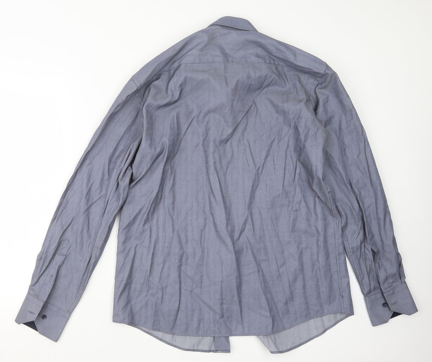 Daniel Bessi Mens Blue    Button-Up Size M