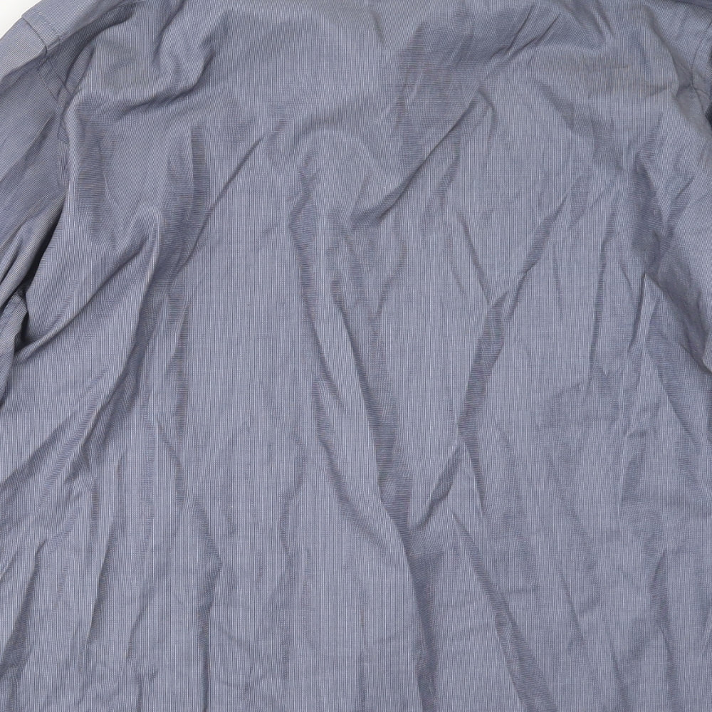 Daniel Bessi Mens Blue    Button-Up Size M
