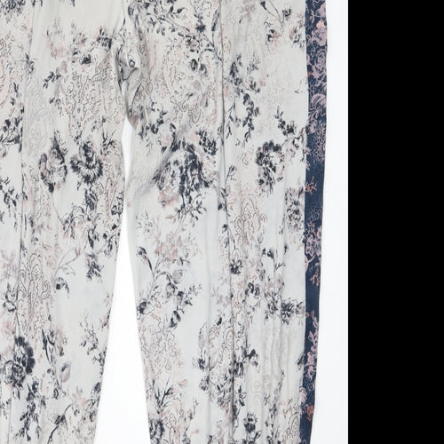 Autograph Womens Blue Floral  Capri Pyjama Pants Size 16
