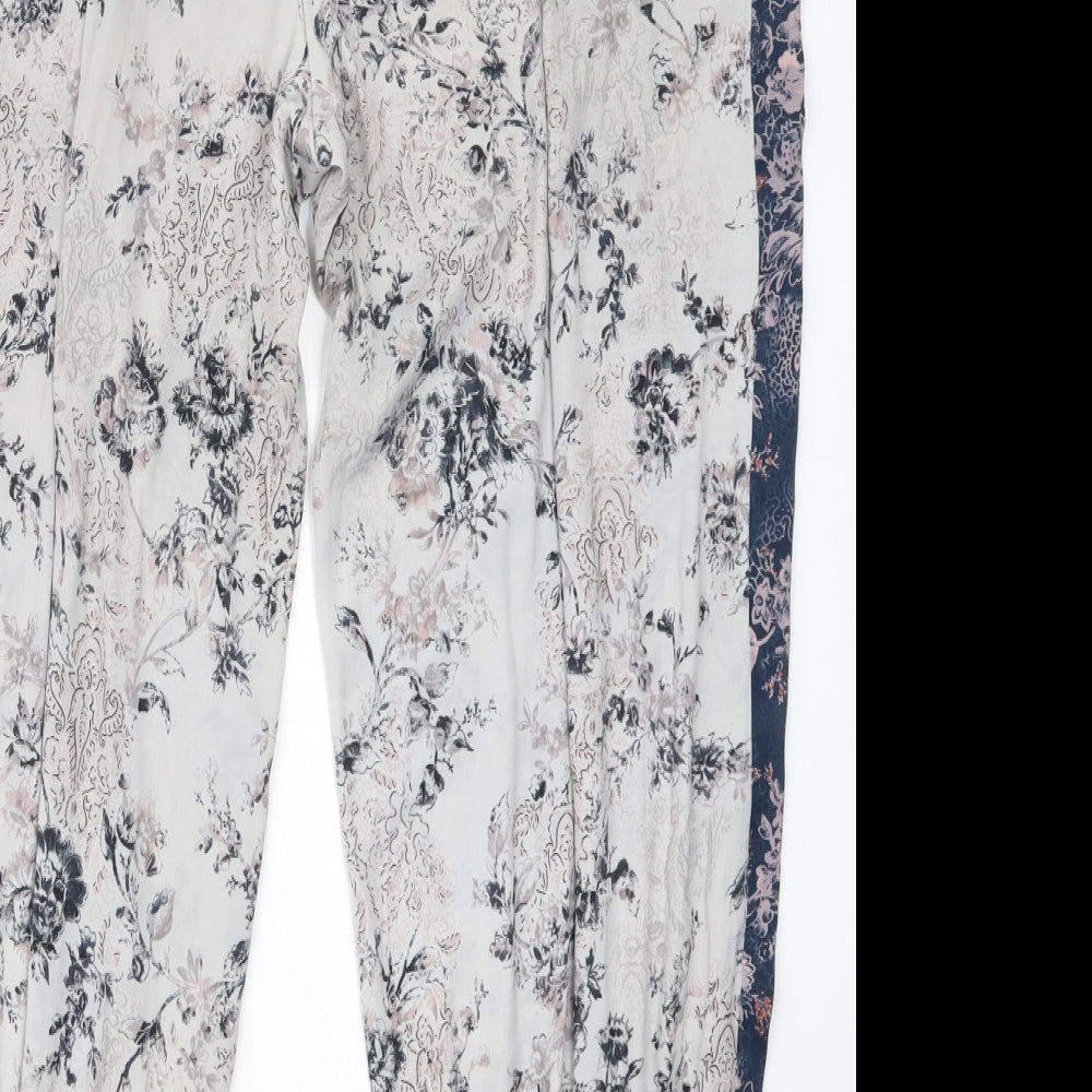 Autograph Womens Blue Floral  Capri Pyjama Pants Size 16