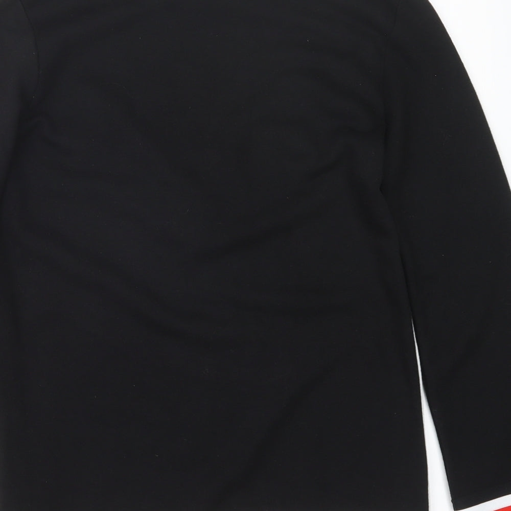 Primark Womens Black  Knit Pullover Jumper Size 4