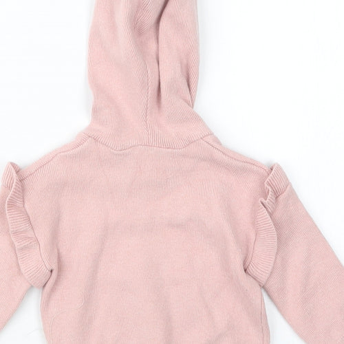 George Girls Pink   Jacket  Size 0-3 Months  - Hoodie