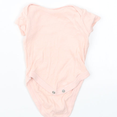 George Girls Pink   Babygrow One-Piece Size 0-3 Months