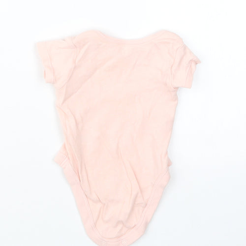 George Girls Pink   Babygrow One-Piece Size 0-3 Months