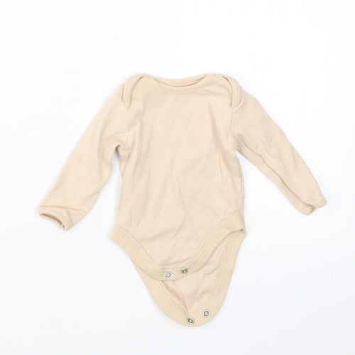 George Baby Beige   Babygrow One-Piece Size 0-3 Months