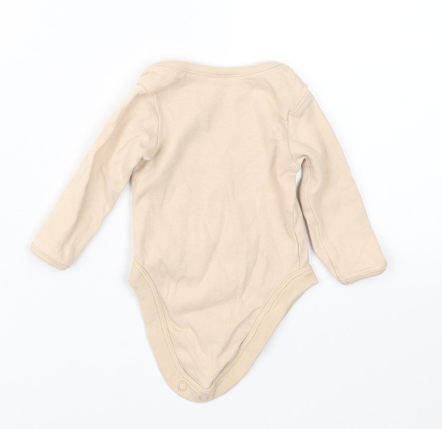 George Baby Beige   Babygrow One-Piece Size 0-3 Months