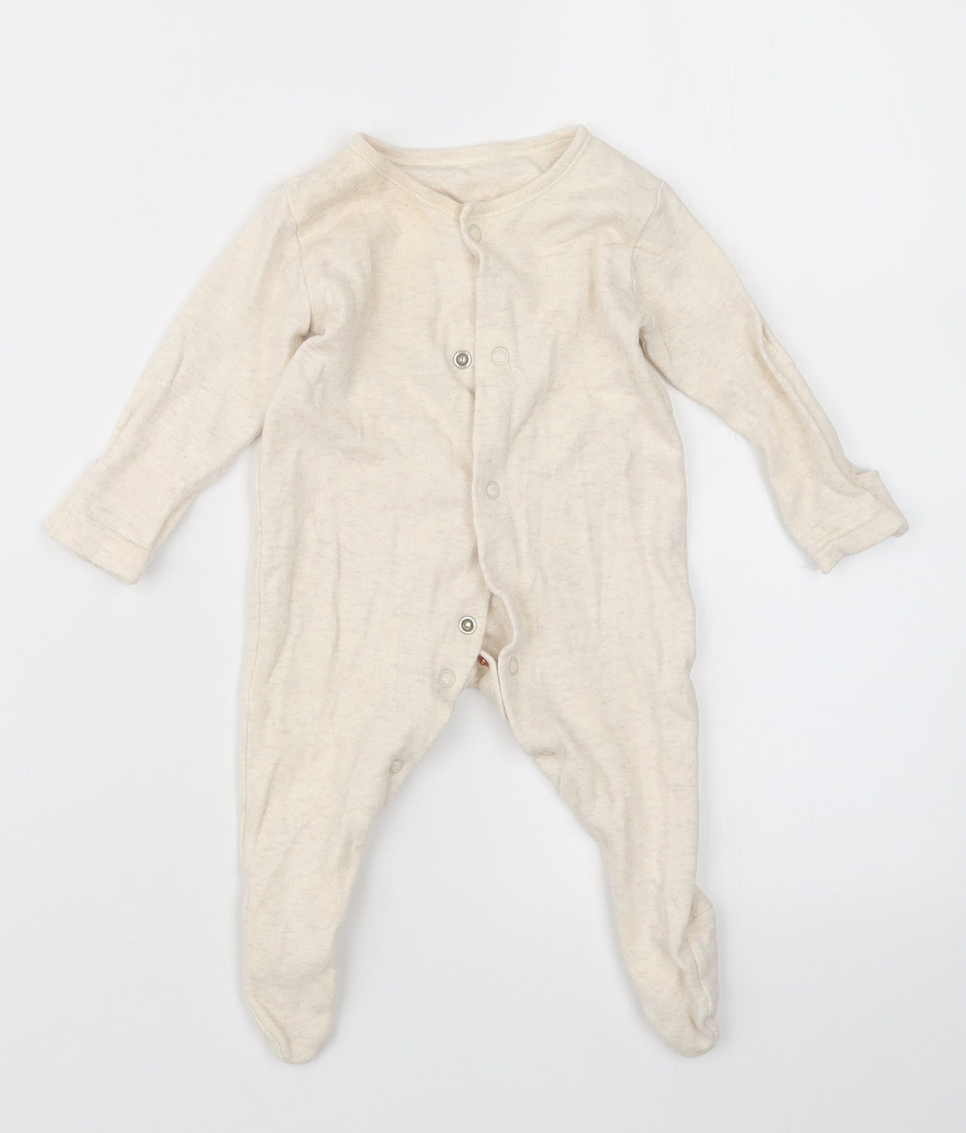 George Baby Beige Geometric  Babydoll One Piece Size 0-3 Months
