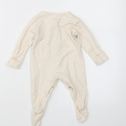 George Baby Beige Geometric  Babydoll One Piece Size 0-3 Months