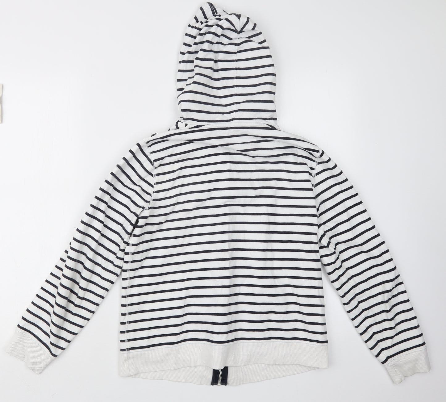 Maine Womens Blue Striped  Jacket  Size 12
