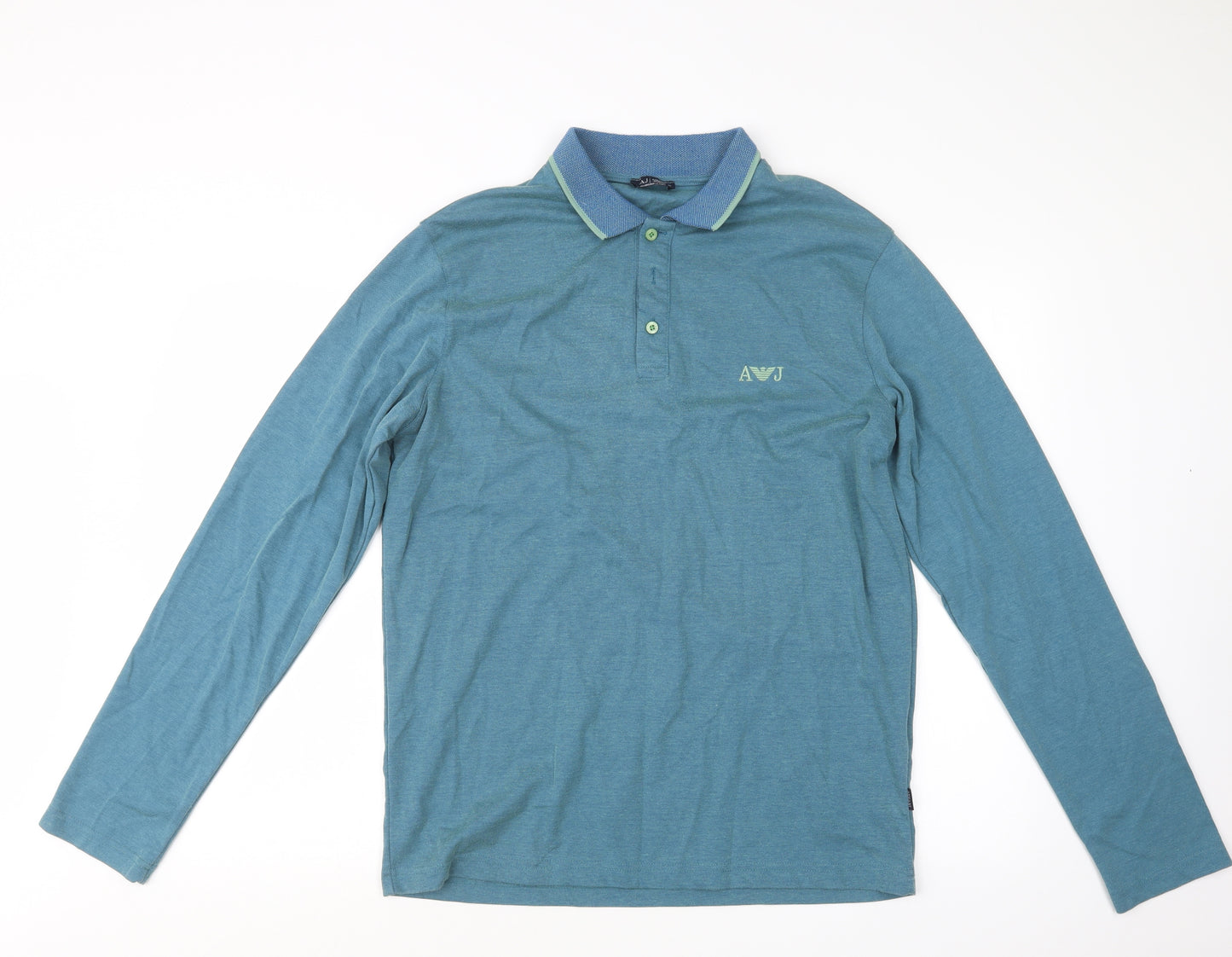 Armani Jeans Mens Blue    Polo Size XL
