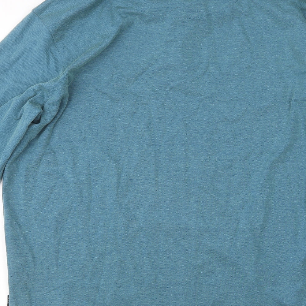 Armani Jeans Mens Blue    Polo Size XL