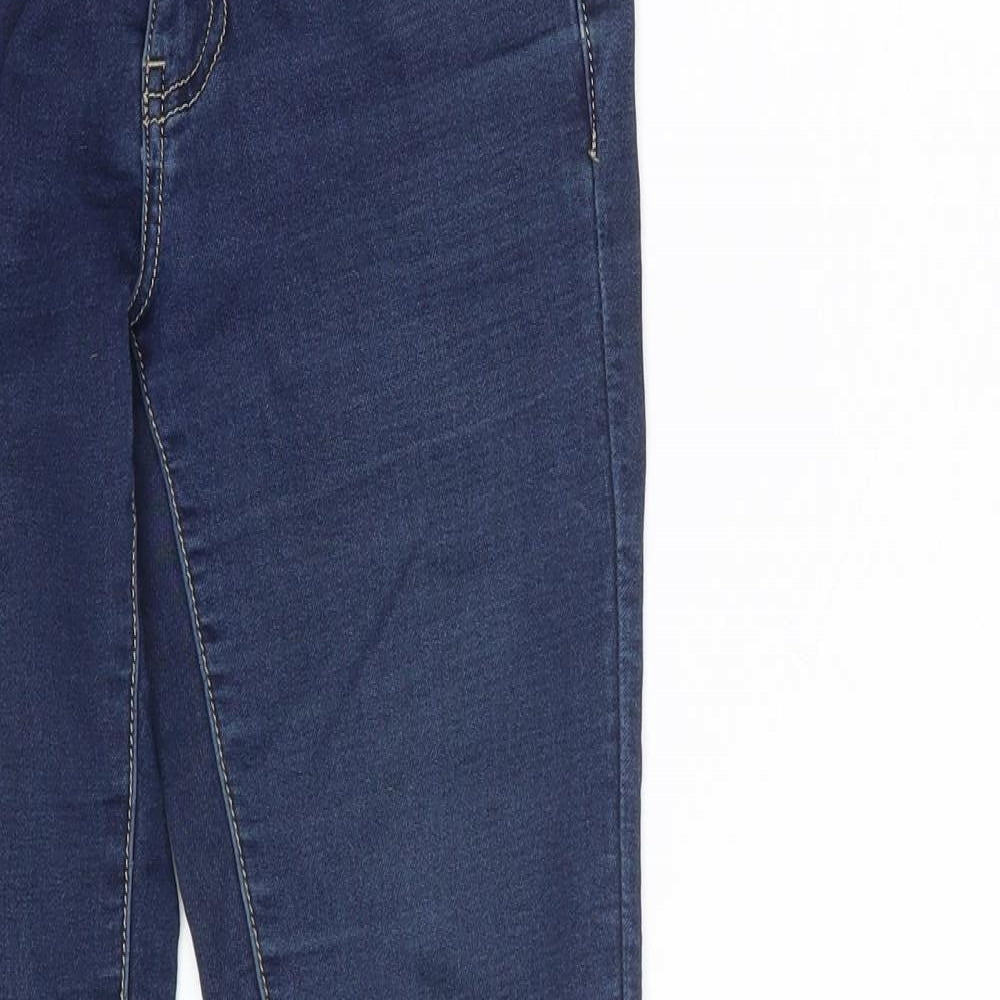 Toxik3 Womens Blue  Denim Skinny Jeans Size 6 L28 in