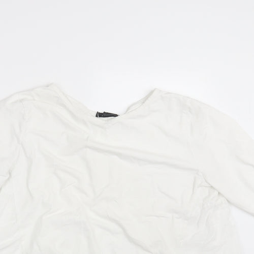Pamella Womens White   Basic T-Shirt One Size