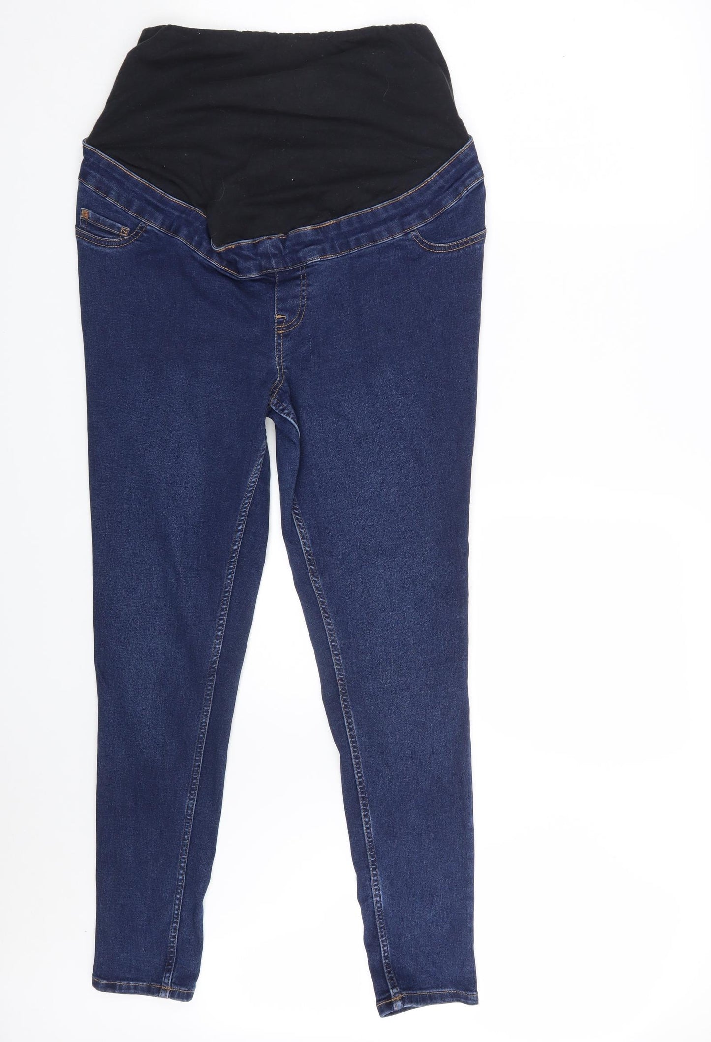 New Look Womens Blue  Denim Mom Jeans Size 12 L28 in